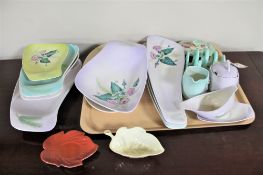 Eighteen assorted pieces of Carlton Ware china