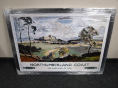 A railway advertising picture,