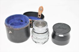 Elmar collapsible lens - Ernst Leitz GmbH Wetzlar f=9cm 1:4 Nr 1492917 CONDITION REPORT: