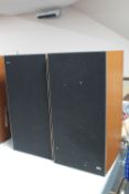 A pair of Bang and Olufsen Beovox 2700 teak cased speakers