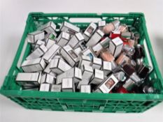 A box containing Nailsinc nail polishes