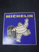 A 20th century Michelin advertising sign on plastic