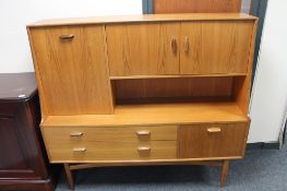 A teak G-Plan sideboard