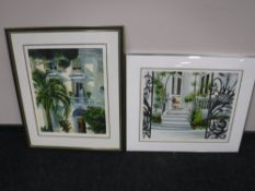 Two framed Ilana Richardson signed,