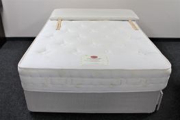 A 4'6 Sweet Dreams storage divan set