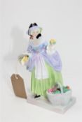 A Royal Doulton figure- Spring Flowers HN 1807