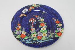 A Maling plaque - model 5956, diameter 28.5 cm.