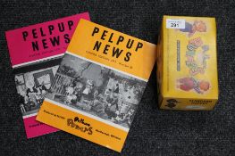 A boxed Pelham puppet - Poodle and two additions of Pelham puppet news