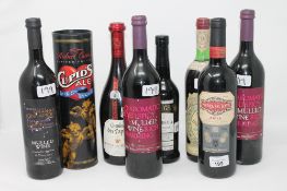 A bottle of 2010 Piedra Del Rayo Rioja red wine,