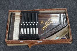 A boxed Zither by Lohengun