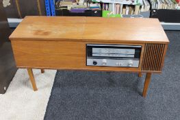 A mid twentieth century Alba teak radiogram
