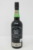A bottle of Cockburn's 1984 Late Bottled Vintage Port.