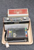 A tray of Roberts radio together with a Juliet five band transistor radio and Ferguson radio