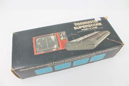 A boxed Videomaster super score home TV game