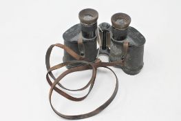 A pair of military issue Ross of London binoculars, Power 6, No.