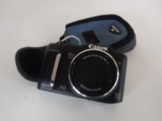 A Canon SX160 IS 16mp camera with 16 x optical zoom