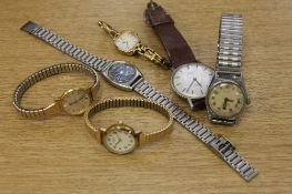 A quantity of Longines and Rotary watches