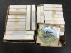 Two boxes of Royal Doulton RAF collector's plates (25)