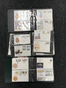 Three albums of first day covers