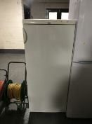 A Zanussi upright fridge