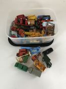A tray of mid twentieth century Lesney die cast vehicles