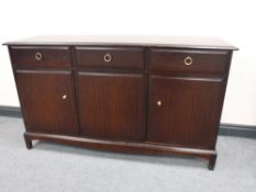 A Stag Minstrel triple door sideboard