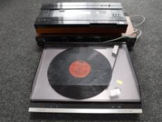 A Bang and Olufsen Beomaster 4000 receiver,