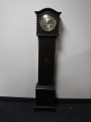 An early 20th century oak cased Granddaughter clock