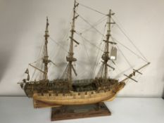 A wooden model - Pandora,