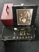 Two cases of LP's - Jimmy Hendrix,