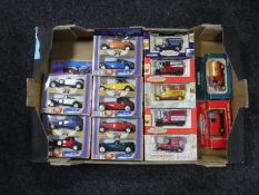 A collection of boxed Corgi and other die cast vehicles