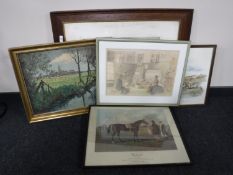 A Jockey club colour print - Touchstone,