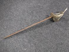 A Victorian infantry officer's sword (cut-down)