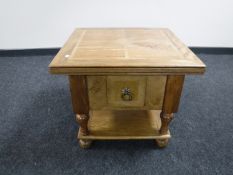 A Barker & Stonehouse Flagstone lamp table