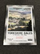 A railway advertising picture - Yorkshire Dales