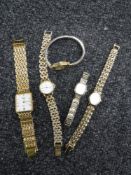 Two Rotary wristwatches, another signed Limit,