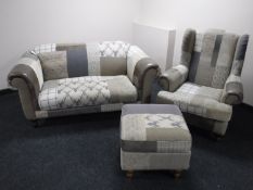 A two seater settee,