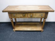 A Barker & Stonehouse Flagstone side table