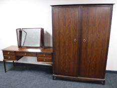 A Stag Minstrel double door wardrobe,