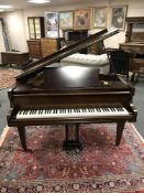 A Challen baby grand piano,