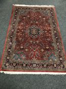 A Kashan rug, Central Iran,