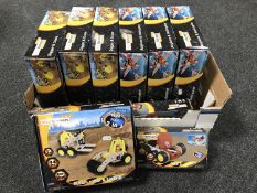 A box containing eight Wud Workers construction sets together with five Space Rail construction