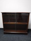 A set of sliding door shelves,