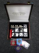 Approximately 31 George VI three penny bits,