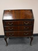 A mahogany bureau