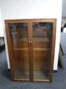 A mid 20th century teak bookcase