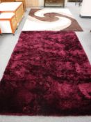 Two large contemporary rugs