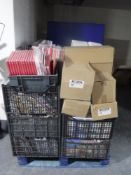 A pallet of greetings cards