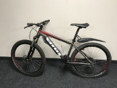 A Vitus Nucleus front suspension mountain bike