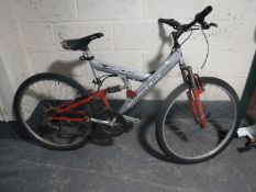 A British Eagle Reflex full suspension mountain bike